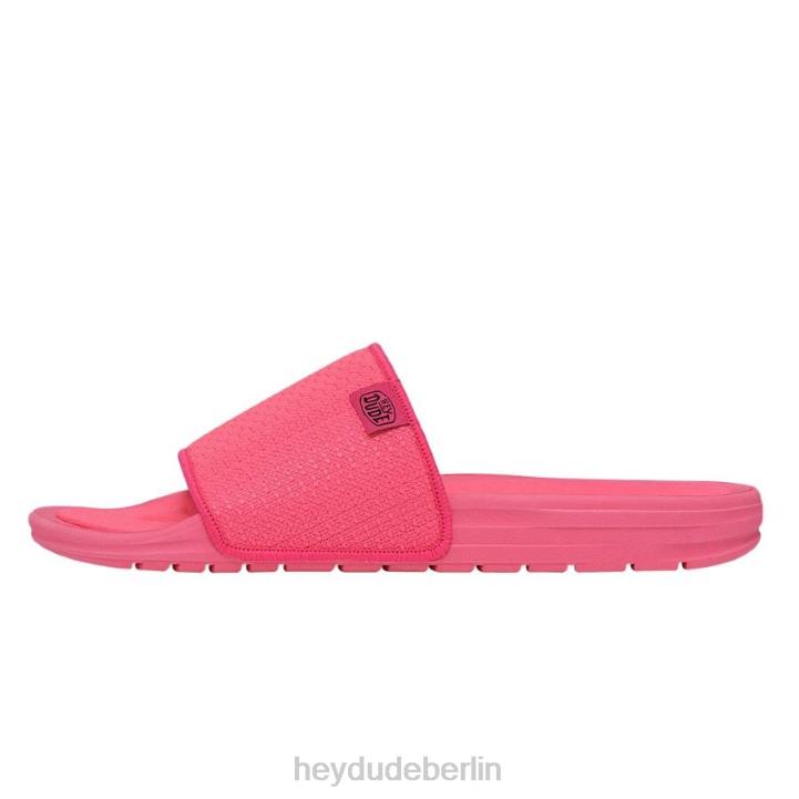 Chandler-Strick Hey Dude Frauen 8JFX250 Schuhe Fluo-Rosa