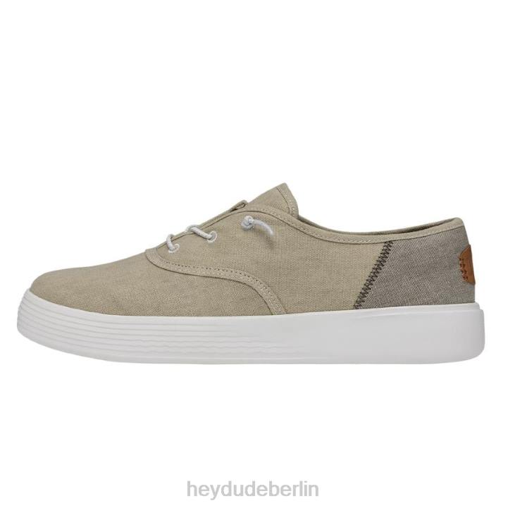 Conway-Handwerk Hey Dude Frauen 8JFX233 Schuhe Taupe