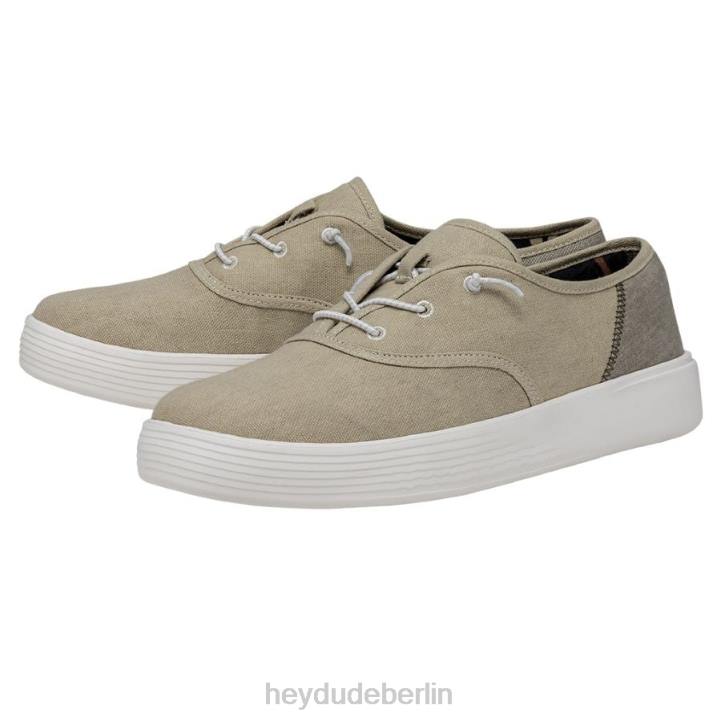 Conway-Handwerk Hey Dude Frauen 8JFX233 Schuhe Taupe