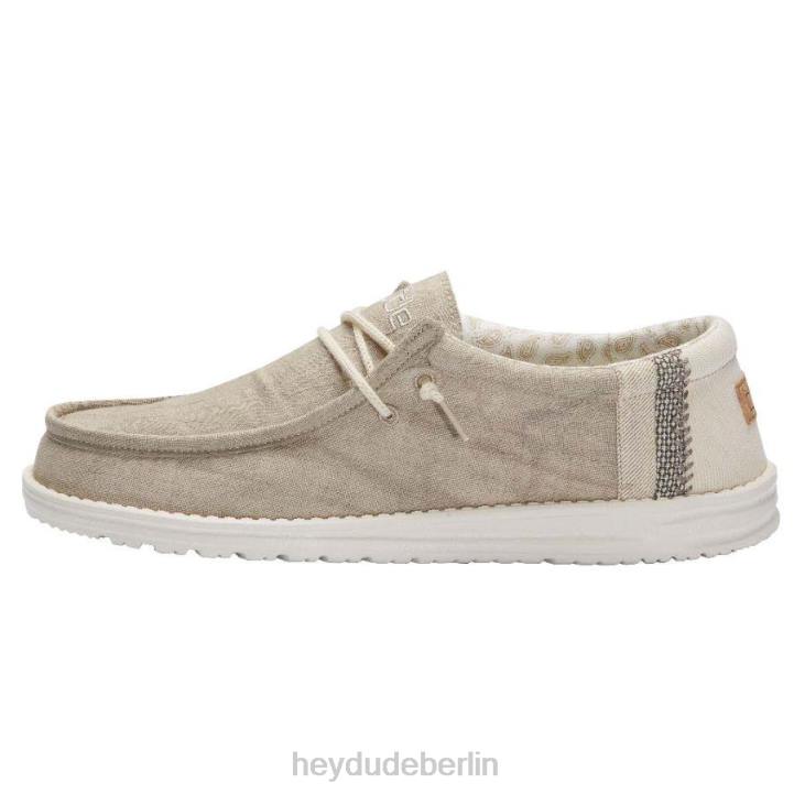 Wally Break Stitch Hey Dude Männer 8JFX359 Schuhe khaki