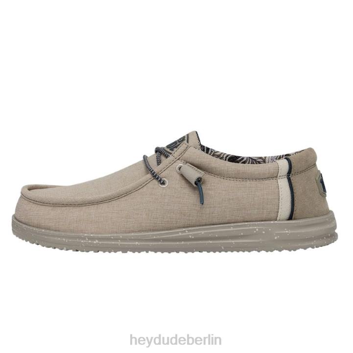 Wally H2O Hey Dude Männer 8JFX410 Schuhe Sanddollar