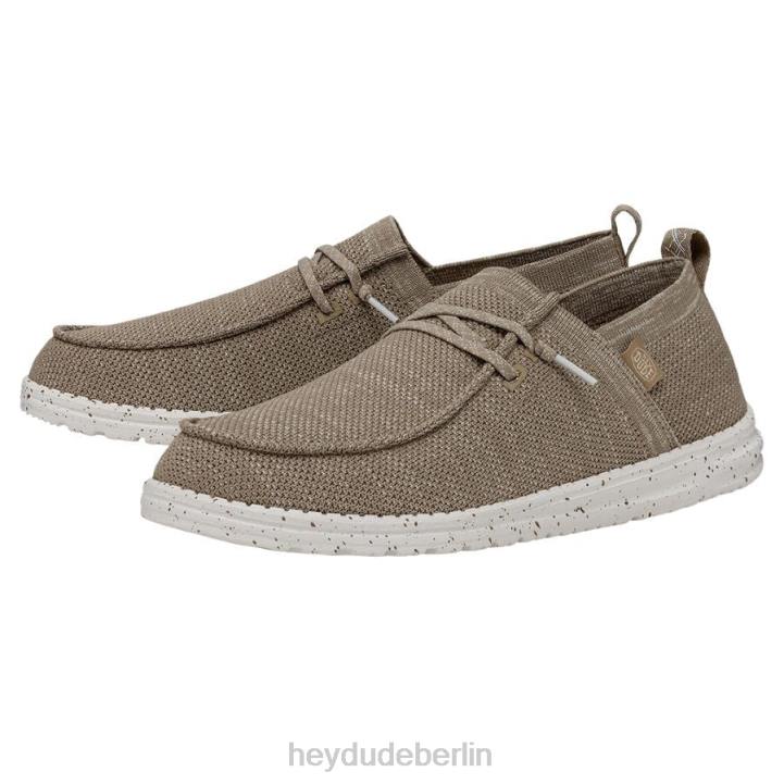 Wally Halo Hey Dude Männer 8JFX473 Schuhe Taupe