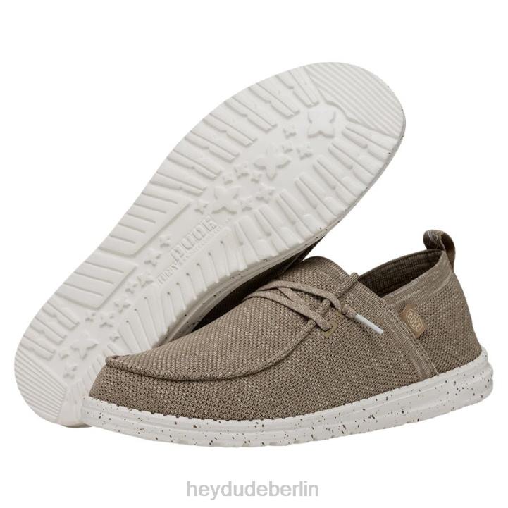 Wally Halo Hey Dude Männer 8JFX473 Schuhe Taupe