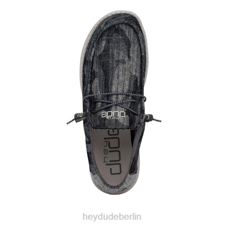 Wally Hey Dude Männer 8JFX460 Schuhe Tarn-Tweed