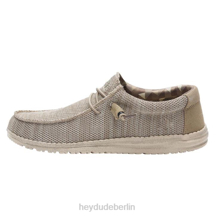 Wally Sox Hey Dude Männer 8JFX334 Schuhe Beige