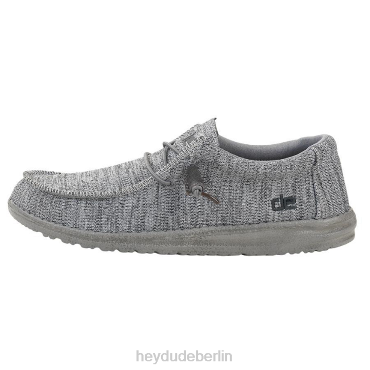 Wally Sox Hey Dude Männer 8JFX345 Schuhe grau