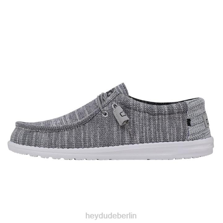 Wally Stretch Hey Dude Männer 8JFX311 Schuhe Granit