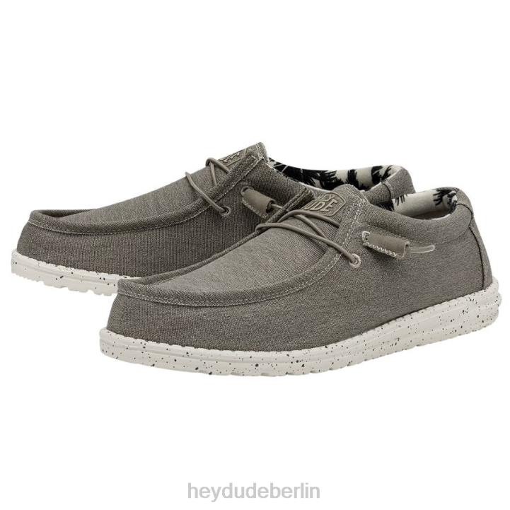 Wally Stretch Hey Dude Männer 8JFX321 Schuhe Beige