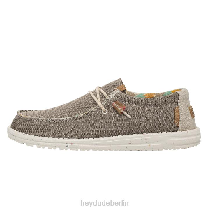 Wally-Strick Hey Dude Männer 8JFX466 Schuhe Wüstenbraun