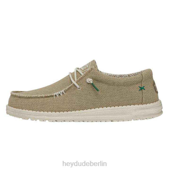 Wally geflochten Hey Dude Männer 8JFX372 Schuhe Sand