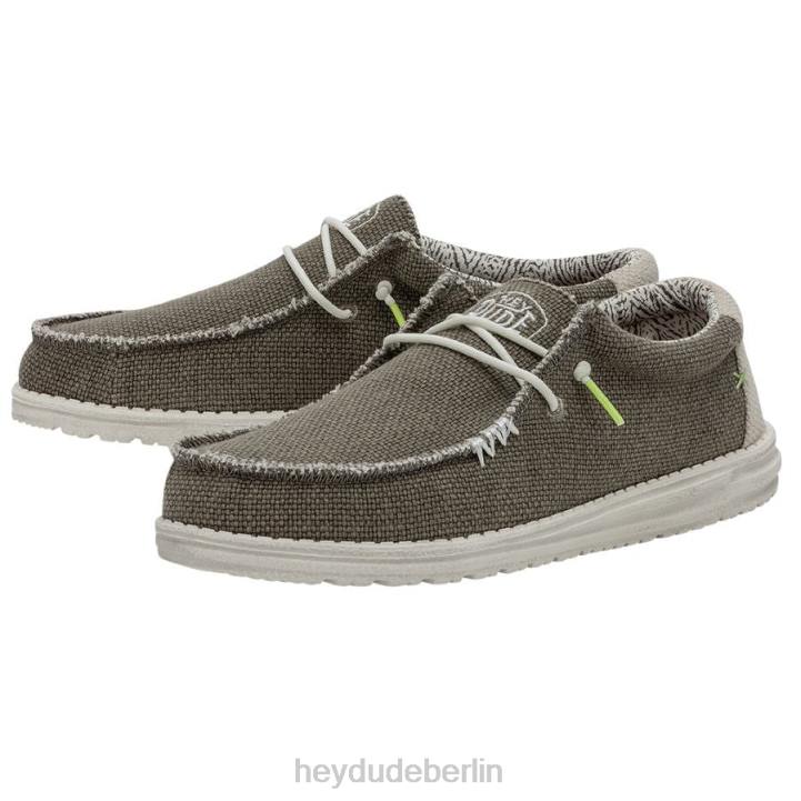 Wally geflochten Hey Dude Männer 8JFX373 Schuhe Fossil