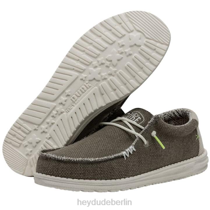 Wally geflochten Hey Dude Männer 8JFX373 Schuhe Fossil