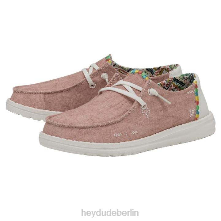 Wendy Boho Hey Dude Männer 8JFX64 Schuhe Rose