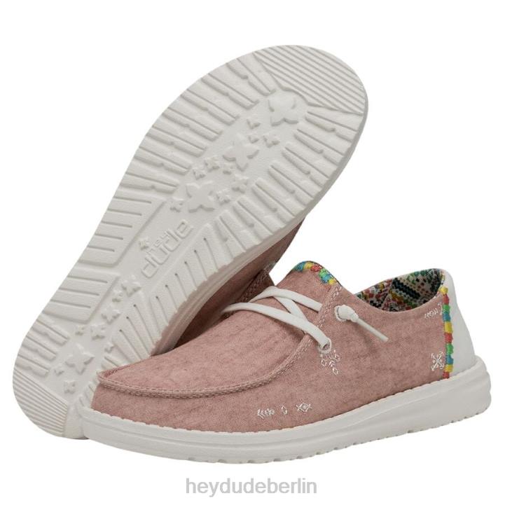 Wendy Boho Hey Dude Männer 8JFX64 Schuhe Rose