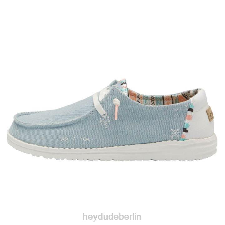 Wendy Boho Hey Dude Männer 8JFX66 Schuhe leichter Denim