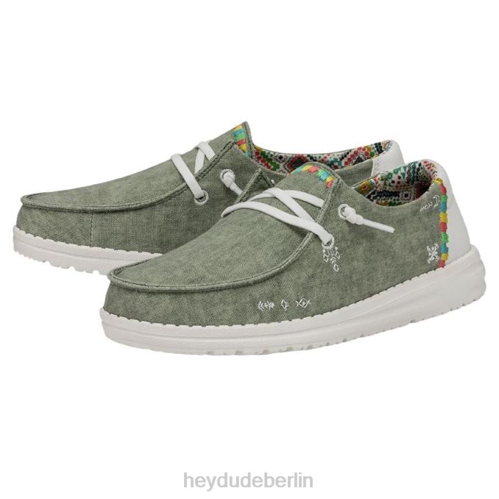 Wendy Boho Hey Dude Männer 8JFX67 Schuhe Olive