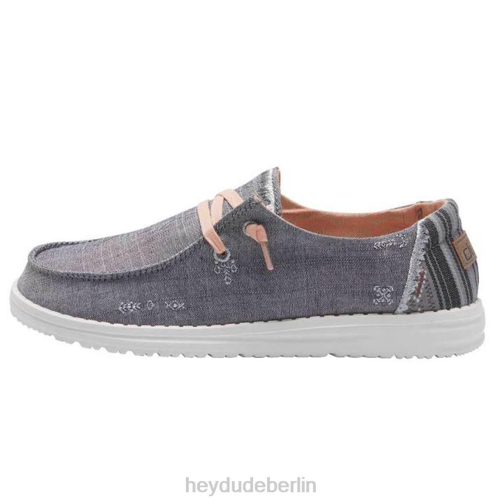 Wendy Boho Hey Dude Männer 8JFX68 Schuhe grau