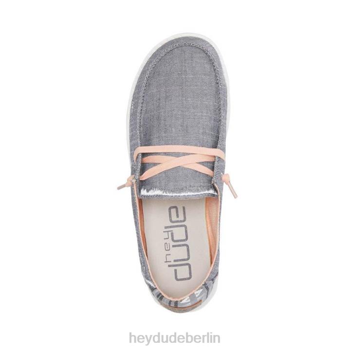 Wendy Boho Hey Dude Männer 8JFX68 Schuhe grau