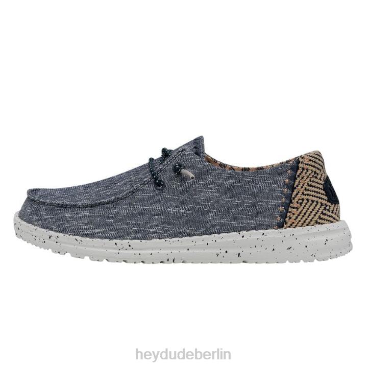 Wendy Chambray Hey Dude Männer 8JFX96 Schuhe Lapisblau