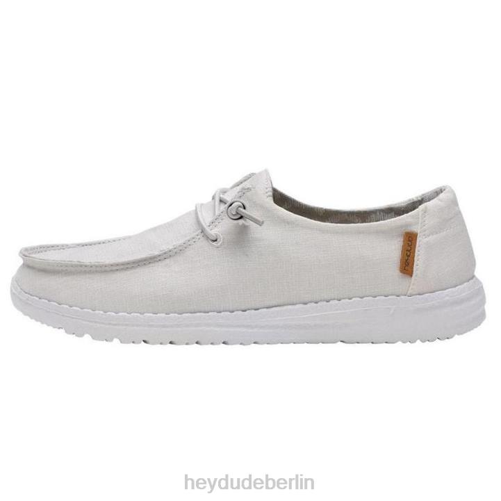 Wendy Chambray Hey Dude Männer 8JFX98 Schuhe Weiß