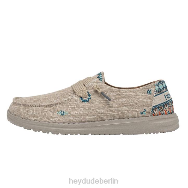 Wendy Flora Hey Dude Männer 8JFX139 Schuhe Sonnenblumenbeige