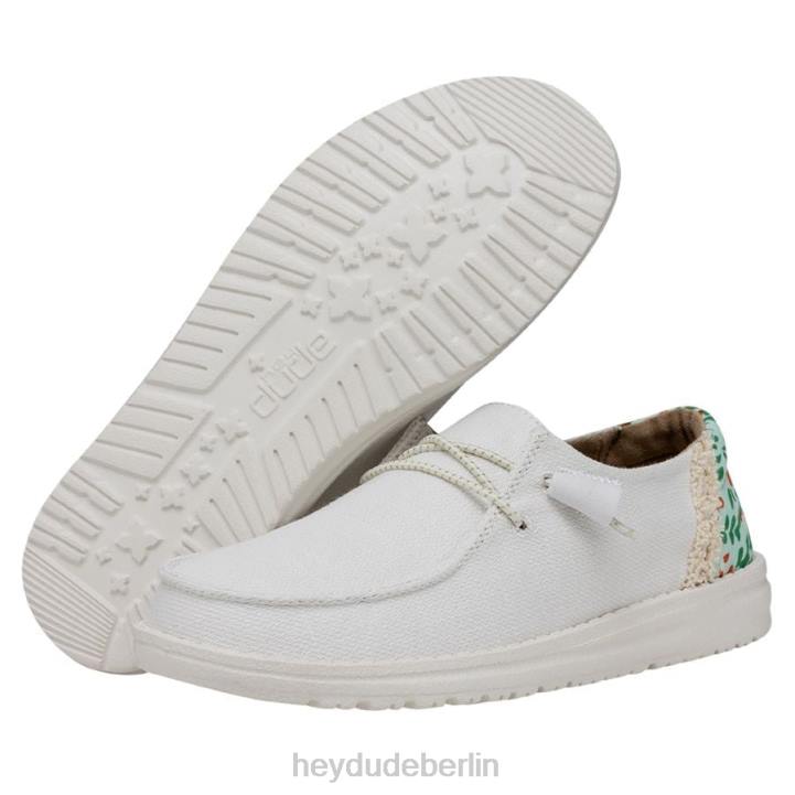 Wendy Hey Dude Männer 8JFX76 Schuhe Lilie weiß