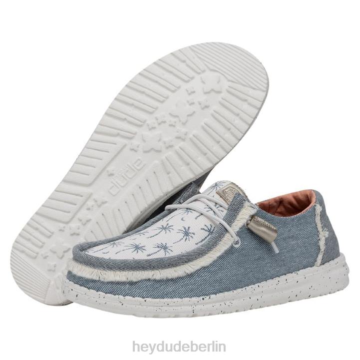 Wendy Tropical Hey Dude Männer 8JFX11 Schuhe hellblau